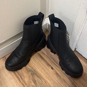 Sorel Chunky Ankle Boots